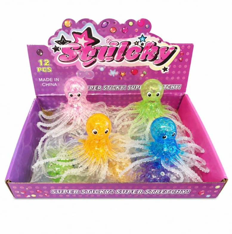 Glitter Octopus Squishy
