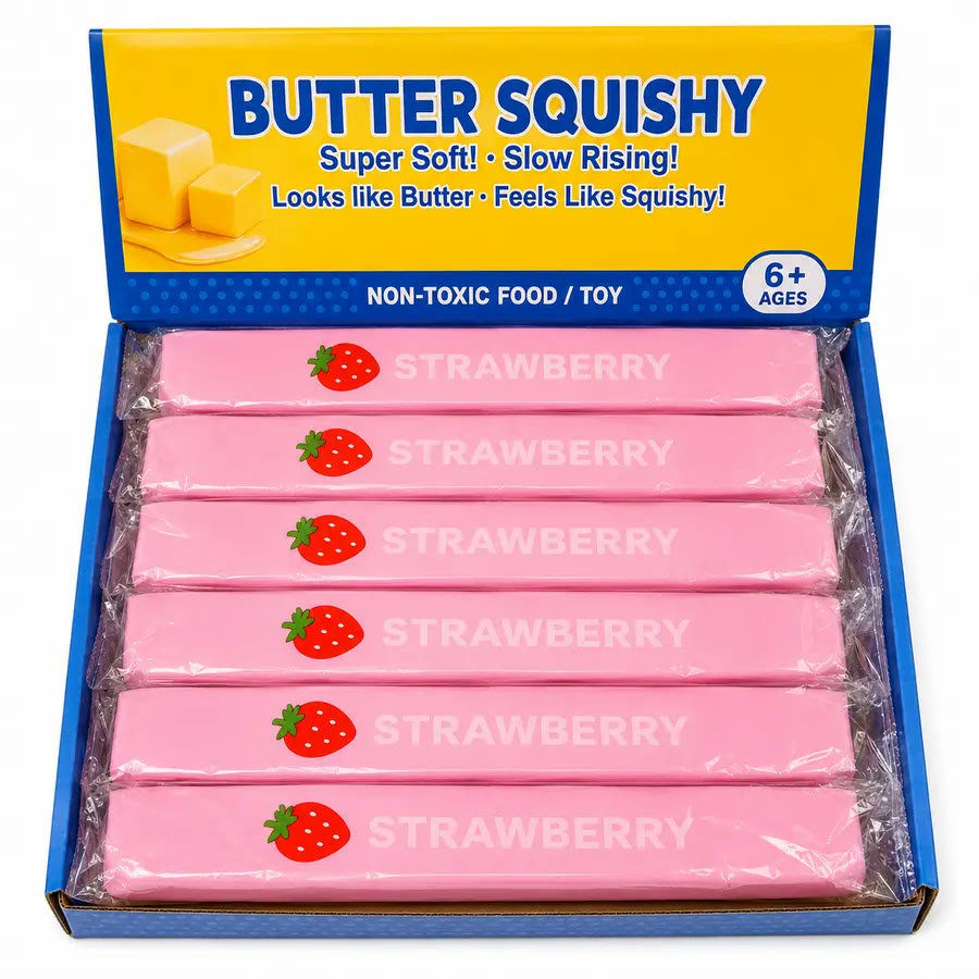 Strawberry Butter Squishy XL